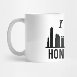 I love Hong Kong Skyline Hong Kong South East Asia Mug